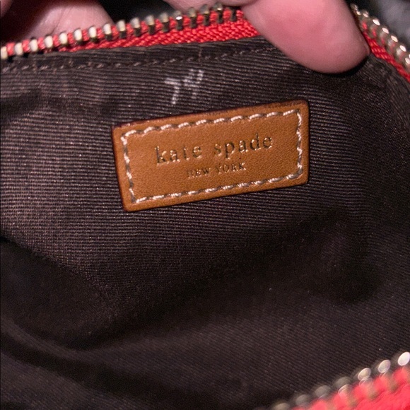 Kate Spade Orange Dot Noel Mini Barrel Bag - Picture 5 of 8